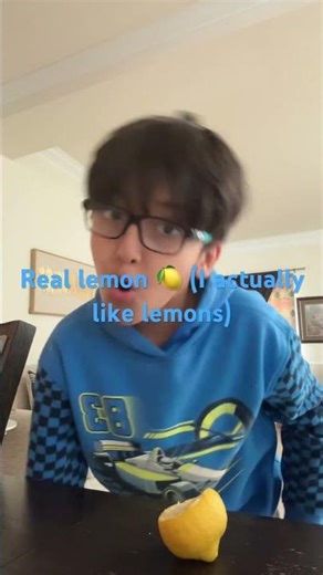 Mmm a lemon (real lemon version)