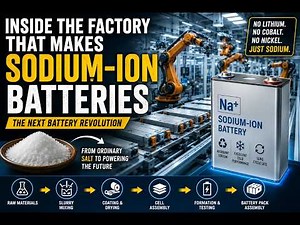 Inside the Factory That Makes Sodium-Ion Batteries: The Engineering Behind Next Battery Revolution