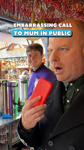 Embarrassing Prank Call At The Christmas Market | Tiny Tim's Adventures