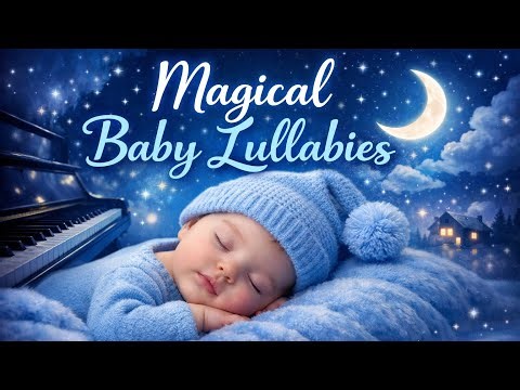 Soft Lullaby Music with Humming 🌙 Peaceful Night Sounds