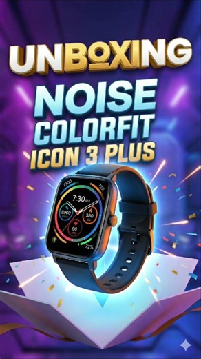 Unboxing the Noise ColorFit Icon 3 Plus watch #unboxing #watch #viral #shortsfeed #shorts