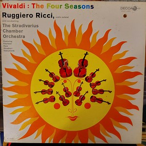 Ruggiero Ricci, The Stradivarius Chamber Orchestra - Vivaldi : The Four Seasons