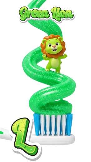 Learn ABC & Color with Toothpaste Animals (IJKL) #abcsong #colorsong #animalsongs #toothpaste