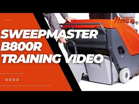 Sweepmaster B800R Training video
