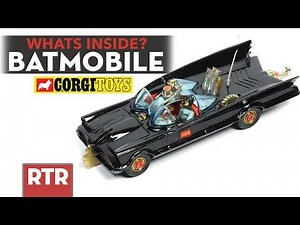 Whats inside a Batmobile? | Vintage Corgi Toys Batmobile
