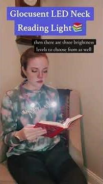 Glocusent LED Reading Light 📚