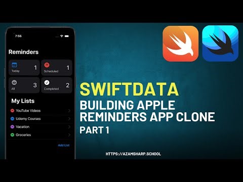 SwiftData: Building Apple Reminders App Clone Part 1