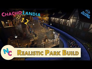 Dark Ride: Pirate Themed Boat Ride!! | Realistic Planet Coaster Park: ChachoLandia #12