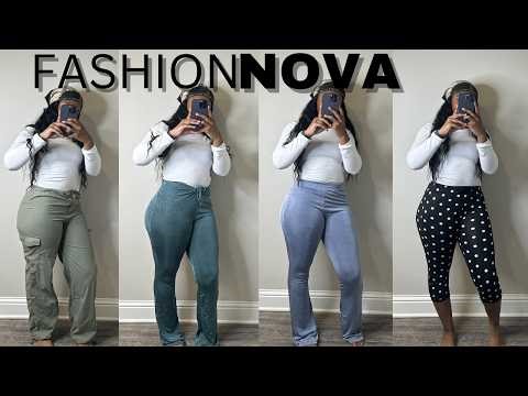 FASHION NOVA PANTS HAUL