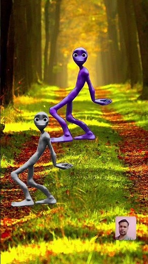 Alien frog dance video pem pem dami ru Cosita #shorts