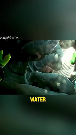 Can You Escape a Sinking Car? MythBusters Tried It❗#shorts | Curious Minds
