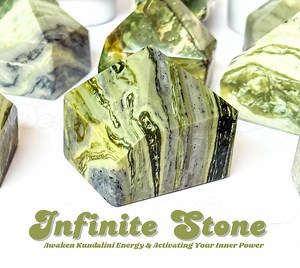 Infinite Stone Point: Serpentine Crystal, Kundalini Energy - Etsy