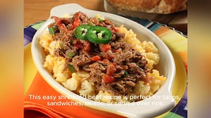 shredded beef recipe