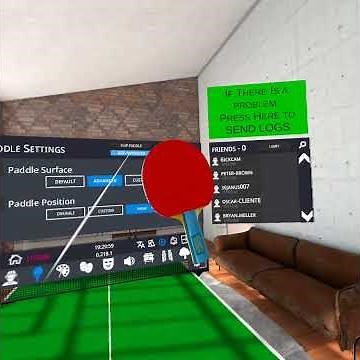 Eleven Table Tennis: Standard Paddle Size Option