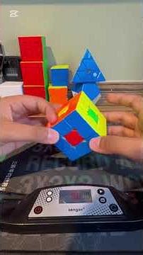 How to do the easiest pattern on a Rubik’s cube in less than half a second!