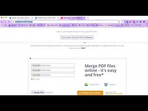 How to Merge PDF Files
