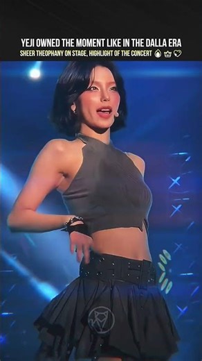 Yeji owned the moment like in the Dalla era; theophany on stage, highlight of the concert🔥👑💖 | ITZY