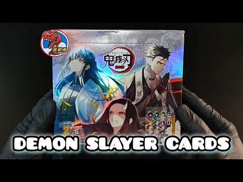Demon Slayer Card Unboxing