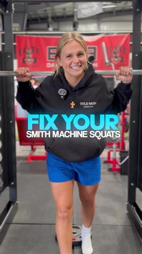 Smith Machine Squats for Targeting Your Quads