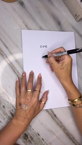 What’s your name? Zoe name logo as a tattoo design #namelogo #tattoodesign #tattooideas #tattoo #aussie #melbourne #fineline | Dani by Dsgn