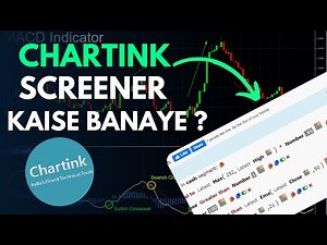 Chartink Screener Kaise banaye ? Hindi Video | Beginner Guide to Chart Part 1