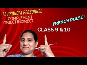 Les pronoms complement d'objets indirects