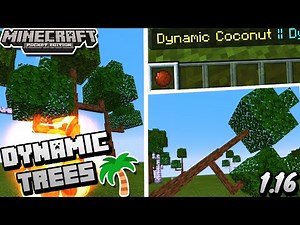 👉ADDON de DYNAMIC TREES para Minecraft Pe✔ ADDON DYNAMIC TREES Minecraft Pe 1.16 |DYNAMIC TREES MCPE