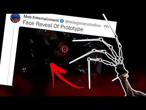 Poppy Playtime CHAPTER 4 - Prototype Full Body Reveal (Mob Entertainment)