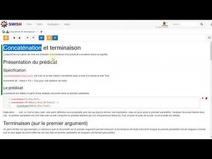 Démonstration sur la terminaison d'un prédicat ProLog de concaténation