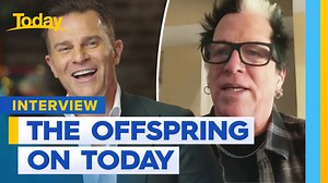 The Offspring catch up with Today Extra