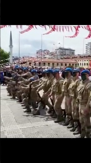 Turkey Elite Forces Precision in Motion Combat Drills Parade Excellence.#army #military