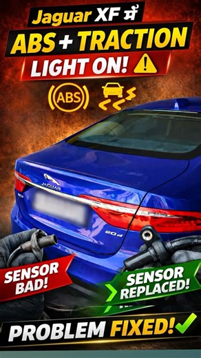 🚗 Jaguar XF Warning Lights FIX: ABS & Traction Control System Fault Explained