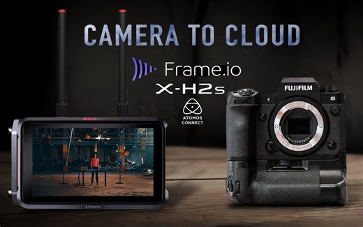 Atomos Connect 与富士 X-H2使用 Frame.io C2C| 您准备好迎接未来了吗？
