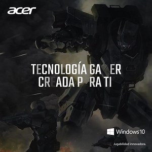 Todo el poder que necesitas para salir victorioso en cada partida lo tienes con Acer Nitro 5: la verdadera laptop gamer.🤟 | Acer America Latina
