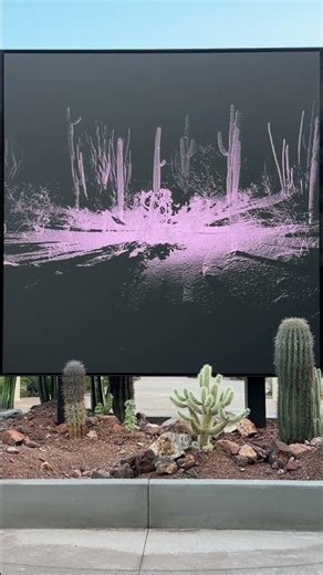 FRAMERATE: Desert Pulse exhibit at Desert Botanical Garden in Phoenix, Arizona