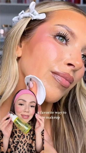 The best makeup removal hack: micellar water spray ✨ #beauty #makeup #latina #influencer