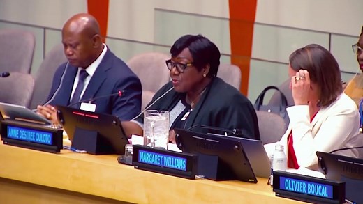 Conférence ODD 16 : "Promouvoir la paix, la justice et des institutions pour le développement durable" L'essentiel de mon intervention ce lundi 12 mai à l'ONU lors du Panel 2 : « Investir dans des sociétés pacifiques, justes et inclusives. » (Le cas de la Côte d'Ivoire) | Anne Désirée Ouloto