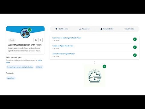 Agent Customization with Flows - Salesforce Trailhead