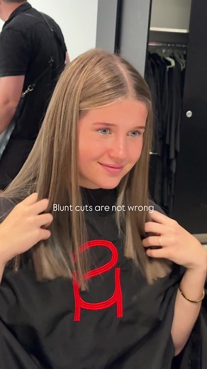 Strong and Healthy Blunt Haircut Transformation