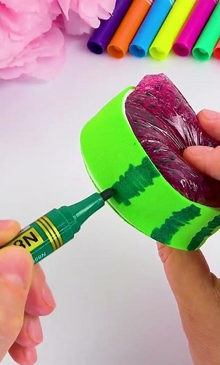 DIY Watermelon Squishy