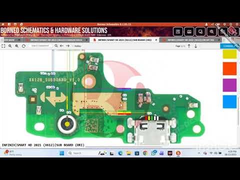 Infinix smart hd 2021 x612 comp charging subbord on off live solution