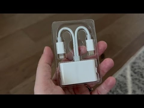 Mom Review- SD Card reader for Apple Products - SD Card Reader for iPhone iPad Camera with USB C, Du