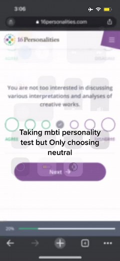 Understanding Your Personality: Neutral Choices in the MBTI Test