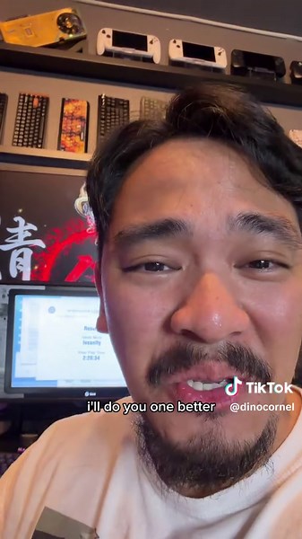 When you’re a married man with a 19 month old, speedrunning isn’t a choice, it’s a necessity #theultimatenerd #gamingsetup #gamingroom #gamer #residentevilrequiem