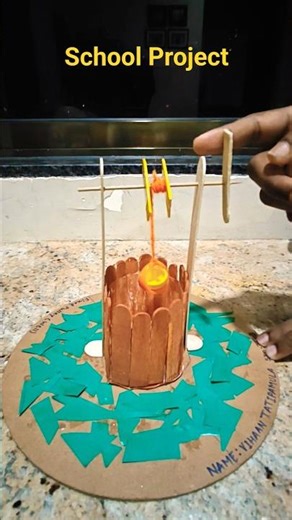 School Project Simple Machine Model Wheel and #pulley #schoolproject #schoolprojects #simplemachine