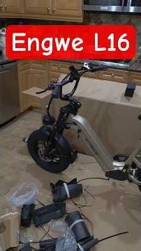 New Engwe L16 Long Ranger Electric Bike Unboxing #electricbike