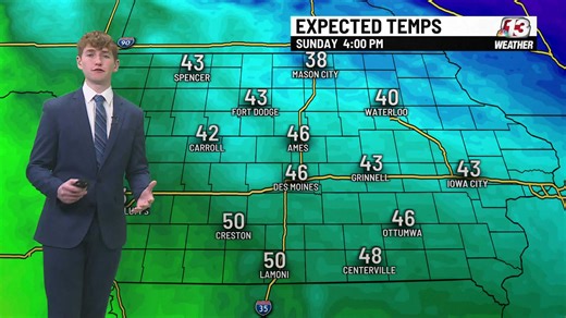 Matthew's Sunday morning forecast