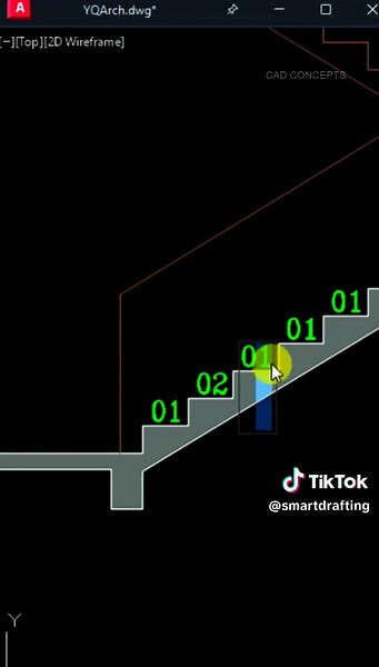 Step Auto Numbers in AutoCAD