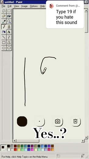 draw 19 if you hate the sound #drawing #19 #viral #famous