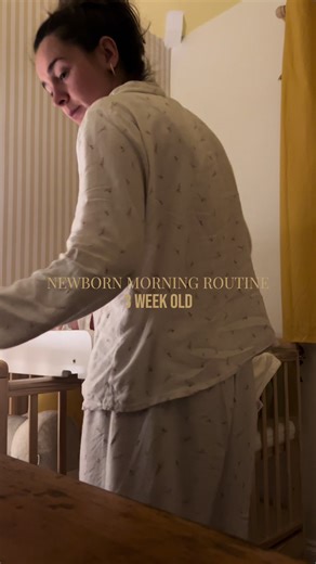 Spot the outfit change due to nappy explosion 😬 #firsttimemom #newborn #postpartum #firstpregnancy #morningroutine